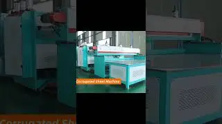 PP hollow corrugated sheet production line. #plasticmachinery #manufacturing