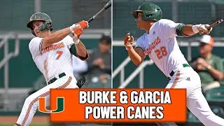 Jacob Burke & Ariel Garcia Combine for 4 HRs & 12 RBIs | Highlights