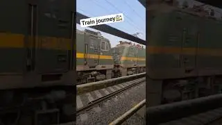 train journey || rail yatra || #inspiration #motivation #train #trainvlog #travelvlog #shorts