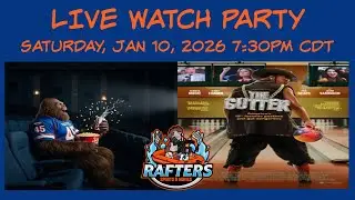 THE GUTTER LIVE WATCH PARTY, Saturday, January 10, 2026, 7:30PM CDT