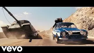 Post Malone - Rockstar ft. 21 Savage (MXEEN Remix) | Fast  Furious 6 [Chase Scene]