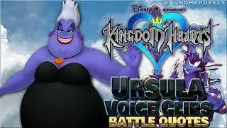 All Ursula - Battle quotes - Voice Clips &bull; Kingdom Hearts &bull; Voice Lines &bull; KH1 2002 (Pat Carroll)