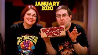 UNBOXING! Horror Pack January 2020 - Horror Movie Subscription Box - Blu Rays