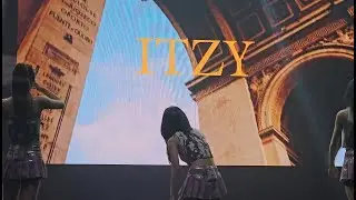 ITZY 있지 @ Zenith in Paris - Goodbye speech + fan video | Fancam