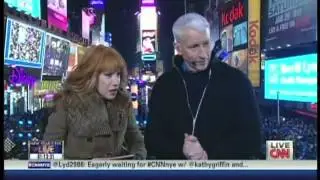 New Year's Eve Live 2013 Anderson Cooper Kathy Griffin Times Square New York (3/13)