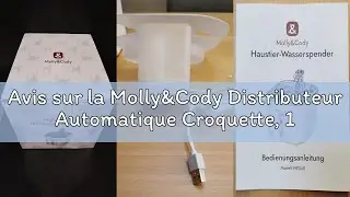 Avis sur la Molly&Cody Distributeur Automatique Croquette, 14L Grande Capacit&eacute; Alimentateur Gamelle