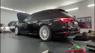 Audi S4 F4 B9 3.0TFSI Stage 4 TTE810 dyno 580PS/800Nm 98 Oktan +230PS +290Nm