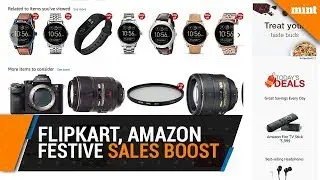 Amazon, Flipkart claim huge boost from festive season sales