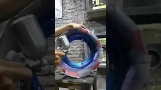 repaint velg vespa warna bunglon