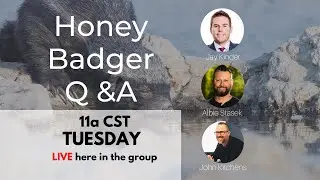 Honey Badger Agent Attraction Q&A with Jay Kinder, Albie Stasek, and John Kitchens