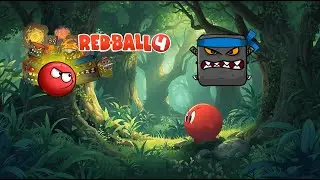 REDBALL 4 - ORMANIN DERİNLİKLERİ B&Ouml;L&Uuml;M 3 OYUN SONUNDA NİNJA BOSS KARŞIMIZA GELDİ..
