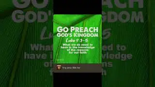 Luke 9:3&ndash;5 &ndash; Trust God&rsquo;s Provision 🙏 | Bible Verse of the Day