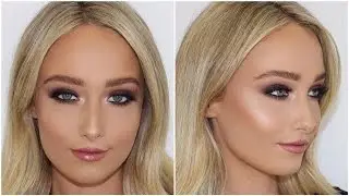 Dark Brown Smokey Eye Makeup Tutorial  ♡ Jasmine Hand