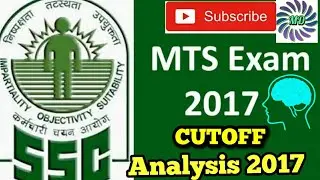 Ssc MTS  cutoff analysis 2017