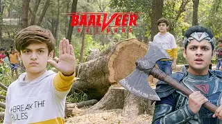 बालवीर को पेड़ काटते देख विवान हुआ गुस्सा || Baalveer Returns