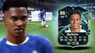 86 ESTEVAO WING WIZARDS ОБЗОР ИГРОКА EVOLUTION В FC 26 | FC 26 ULTIMATE TEAM