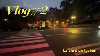 Study vlog: sorties,bouffe et lycée
