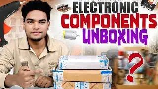 ₹500 Electronic Components Unboxing 🔥 | Every Beginner Must Watch | Tech Experiments in Telugu