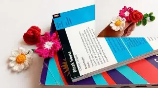 Relaxing Knitted Bookmark Tutorial 🧶 | Easy & Aesthetic Handmade Gift