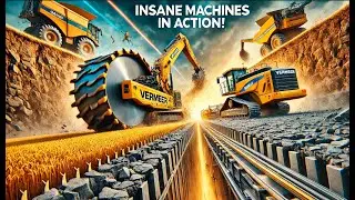 🚜💥 Giant Machines at Work! Vermeer, New Holland, Dragon Screed Technologies Will Astonish You! 🔥🏗️