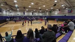 2024.11.09 District Playoffs vs Nathan Hale Set 1 of 3