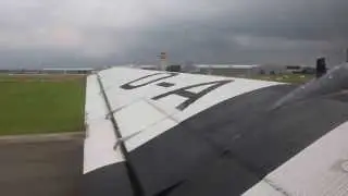 KEL-HAM Ju52 D-CDLH Landung in Hamburg EDDH/HAM
