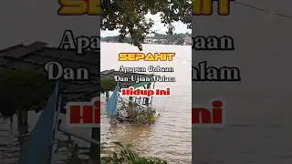 Semangat dan bawa happy #banjir #musibahbanjir #fyp #news #top #rutejalan #video #viralvideo #trend
