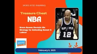 Bruce Bowen on Defending Kevin Durant & LeBron James &ndash; 2018 Interview in the Philippines