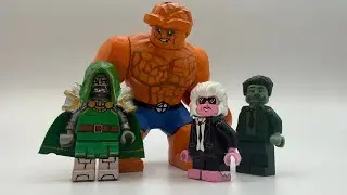 Random Marvel ￼custom￼ mini figure showcase, featuring the Thing￼￼
