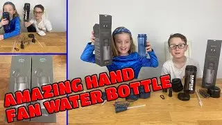 Amazing Handfan Water Bottle !