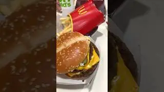Everything I Ate McDonald&rsquo;s In London UK 🇬🇧 #shorts #foodie #mcdonalds