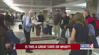 Best of GS: An OKC ambassador who works the holiday airport crowds