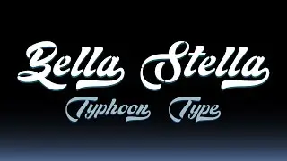 Typhoon Type | How to get Alternate Glyphs on  Bella Stella font with Illustrator (PUA encoded)