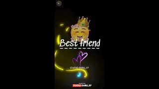 best friend!!❤️ status !! best!! ❤️newbest friend status🥰 love status!! 4k friends love status