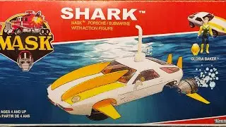 ( FRENCH ) : revue MASK / M.A.S.K / M.A.S.K. : Shark & Gloria Baker. Une cr&eacute;ation de Cliff Dagger