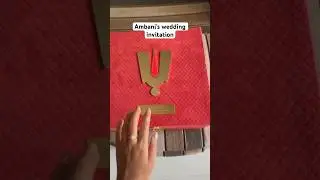 Invitation of anant ambani  and radhika&rsquo;s aasisrvaad . #ambaniwedding #ambani #wedding #anantambani