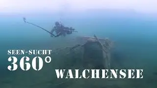 4K 360&deg; VR : Tauchen im Walchensee : Seen-Sucht : @UnderwaterworldShark