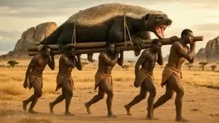 Life Million Years Ago | Early Humans vs The Savage Honey Badger | Prehistoric Survival Epic