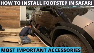 foot rest सबसे जरुरी tata Safari मै...इसके बिना गुजारा नहीं भाई