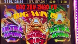 I Put in $100 in this High Limit BAO ZHU ZHAO FU & Won Big #casino #slot #bigwincasino #dragonlink 