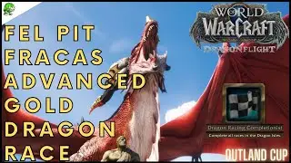 Dragonflight Fel Pit Fracas Advanced Gold Dragon Race