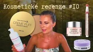 Kosmetické recenze #10 // pleťová a dekorativní kosmetika // Balea, Clinique, Saloos, Tarte a další