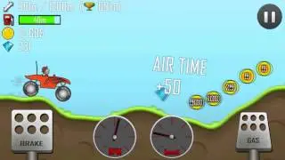 Hill Climb Racing - Monster TRUCK gameplay Walkthrough Part 3 (ios, Android)