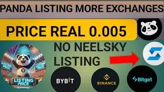 pandas Airdrop & panda listing date final & panda 1 token price pre market & panda new update