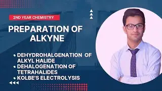 Preparation of Alkyne | Dehydrohalogenation of Dihalides | Dehalogenation of Tetrahalides Lec#6