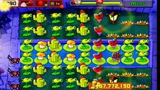 Plants vs Zombies : Adventure 1 ( Fog ) | 9 - 10 Levels  | Walkthrough | Gameplay 