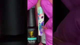 𝙐𝙣𝙞𝙘𝙤𝙧𝙣 𝘽𝙧𝙞𝙜𝙝𝙩 Nail Art Tutorial