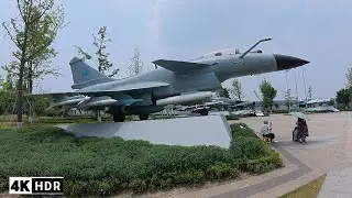 [4K HDR]J10C, I visites a chinese fighter jet park in Chengdu China成都成飞公园
