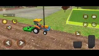 Tractor video games formal kheti badi please support video acchi Lage to subscribe jarur karna 