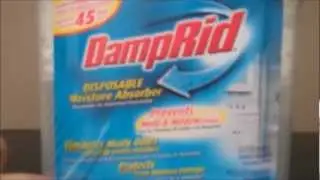 Doing A Test To See If The DampRid Will Help Lower The Humidity In My Gun Safe!